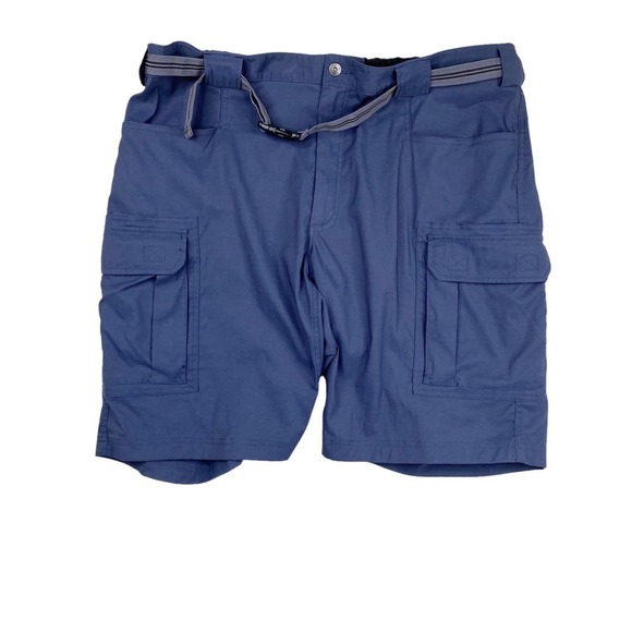 Duluth Trading Co DuluthFlex Dry on the Fly 11" Cargo Shorts Dark Blue Size 2XL - Picture 1 of 6